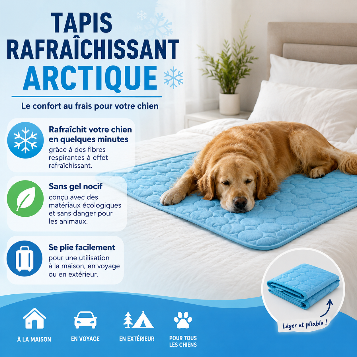 Tapis rafraîchissant Arctic™ pour chiens